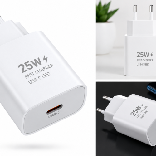 25W Fast Charger Adapter (Type-C) – Fast Charging